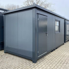 Bürocontainer 5×2,4 m – Vorgefertigtes Modul mit Isolierung