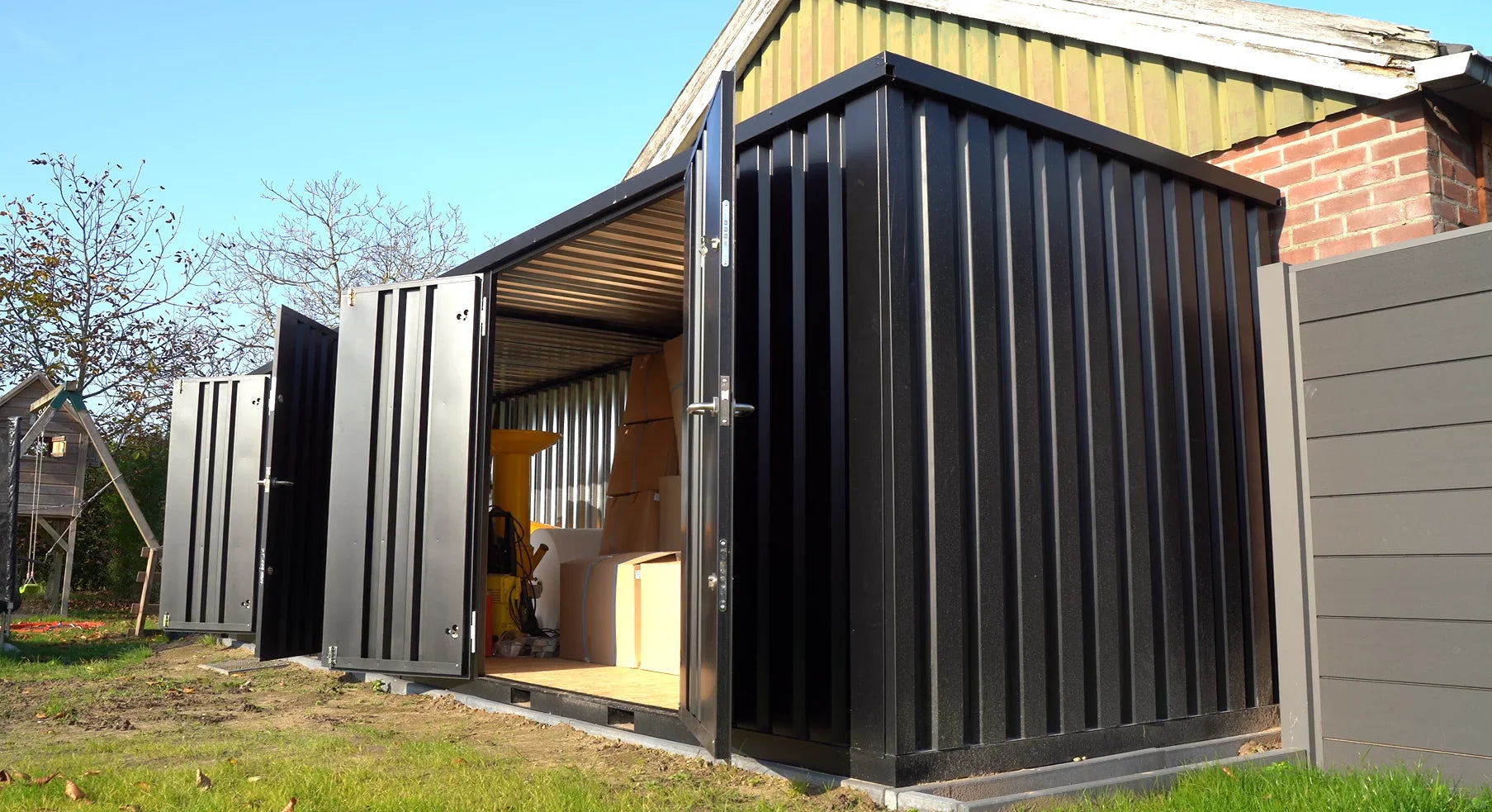 Großer Lagercontainer Standardmodell 8 × 2 Meter
