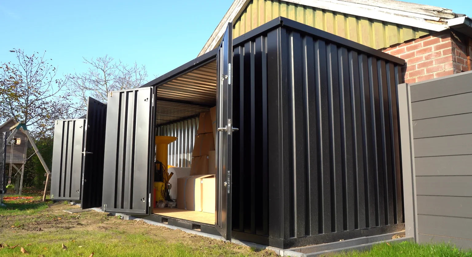 Großer Lagercontainer Standardmodell 8 × 2 Meter