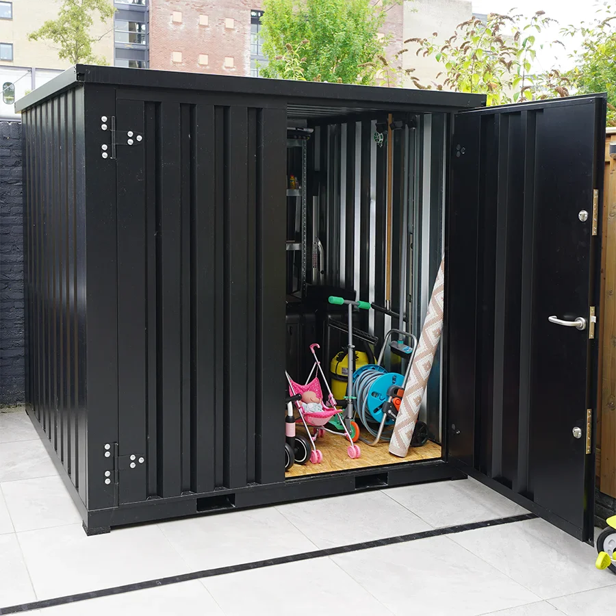 Lagercontainer 2 × 2 Meter – mit Doppeltür
