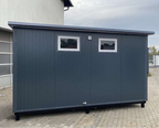 4x2M SANITÄRCONTAINER DOPPEL-WC MIT DUSCHE