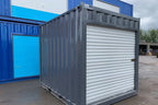 10-Fuß-Seecontainer mit Rolltor - gebraucht
